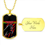 Vibe Hoodie Dog Tag - Penrith Panthers New - Rugby Team Dog Tag