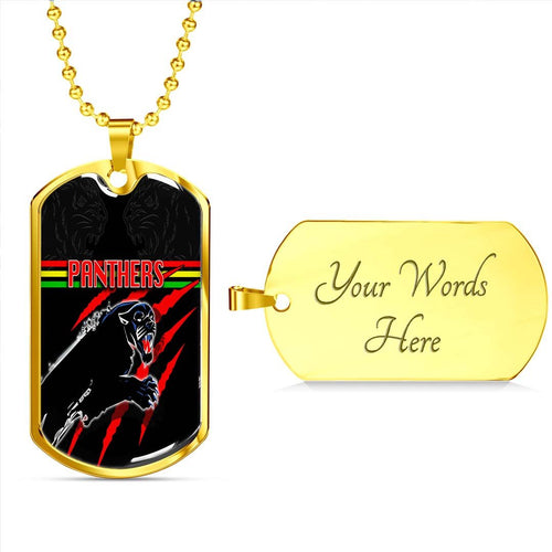 Vibe Hoodie Dog Tag - Penrith Panthers New - Rugby Team Dog Tag