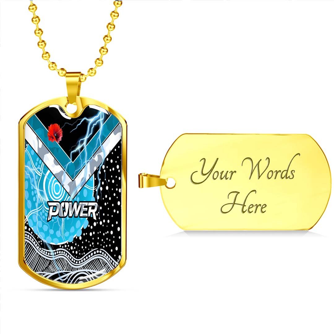 Vibe Hoodie Dog Tag - Penrith Panthers Anzac Day - Rugby Team Dog Tag