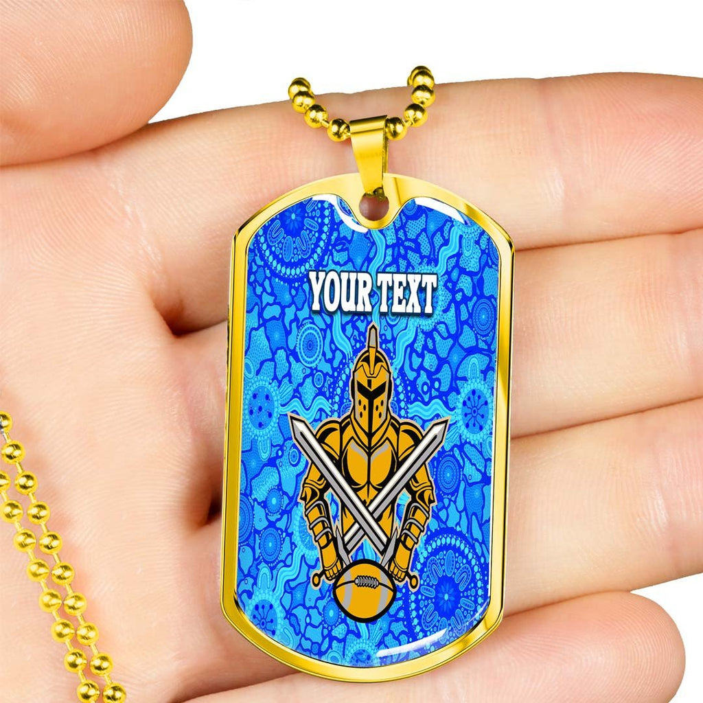Vibe Hoodie Dog Tag - (Custom) Gold Coast Titans Indigenous - Rugby Team Dog Tag