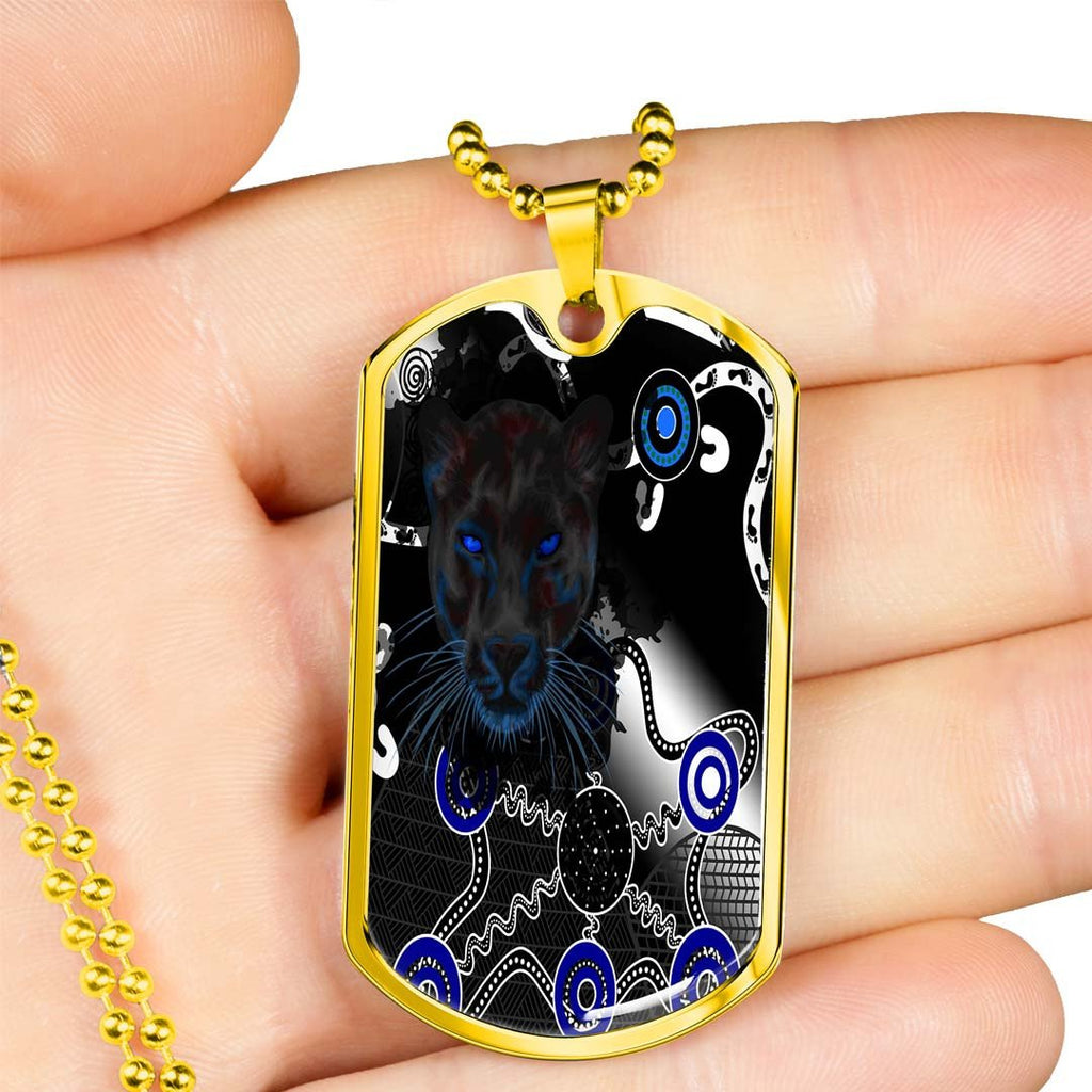 Vibe Hoodie Dog Tag - Penrith Panthers Indigenous Unique - Rugby Team Dog Tag