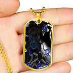 Vibe Hoodie Dog Tag - Penrith Panthers Indigenous Unique - Rugby Team Dog Tag