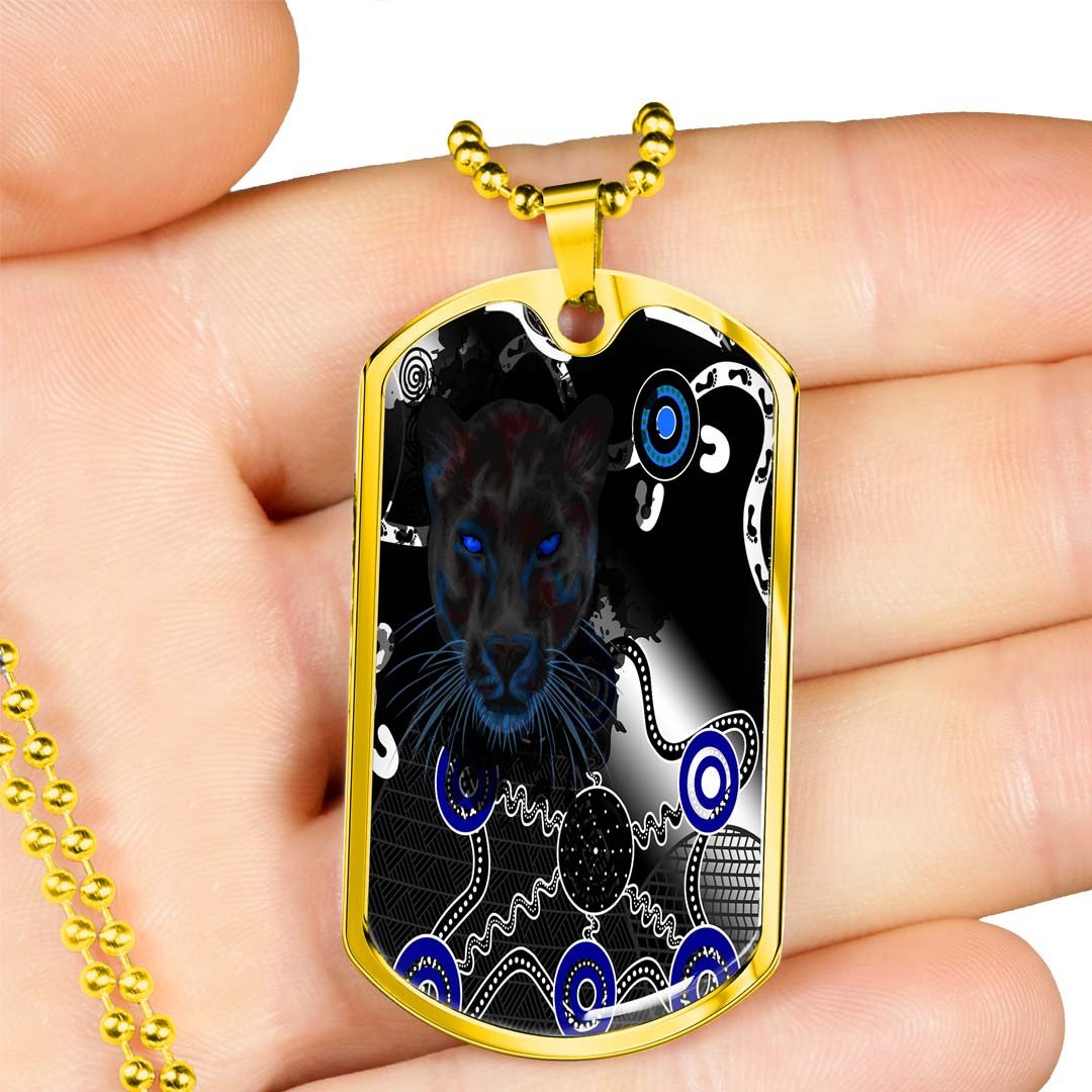 Vibe Hoodie Dog Tag - Penrith Panthers Indigenous Unique - Rugby Team Dog Tag