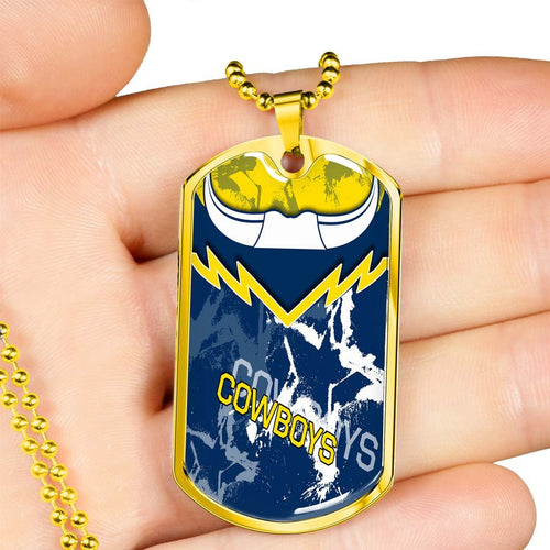 Vibe Hoodie Dog Tag - North Queensland Cowboys New - Rugby Team Dog Tag