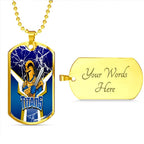 Vibe Hoodie Dog Tag - Gold Coast Titans - Rugby Team Dog Tag