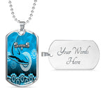 Vibe Hoodie Dog Tag - Cronulla-Sutherland Sharks Anzac Day - Rugby Team Dog Tag