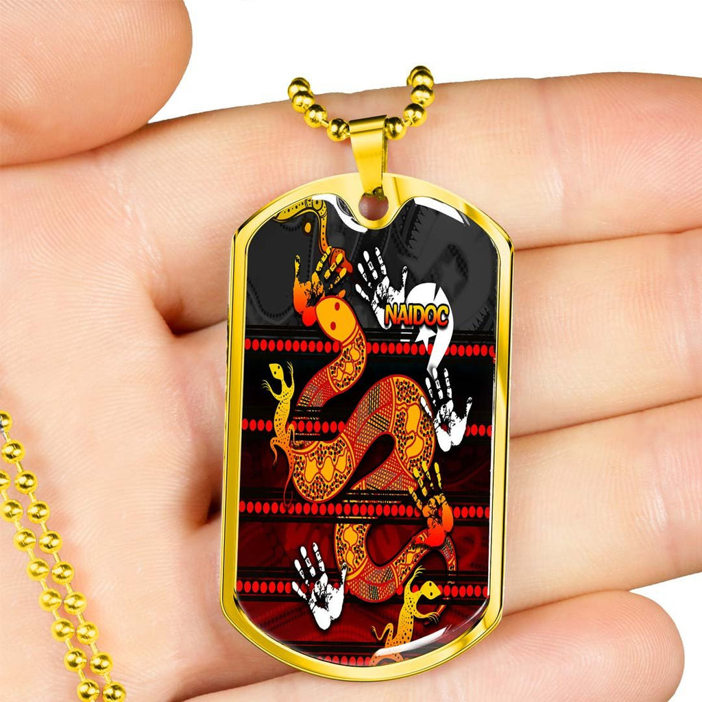 Vibe Hoodie Dog Tag - Parramatta Eels Indigenous Naidoc - Rugby Team Dog Tag