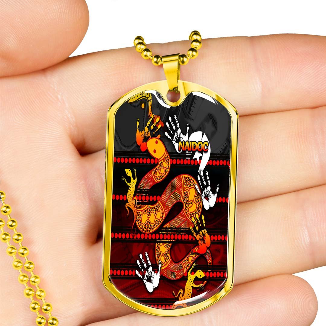 Vibe Hoodie Dog Tag - Parramatta Eels Indigenous Naidoc - Rugby Team Dog Tag