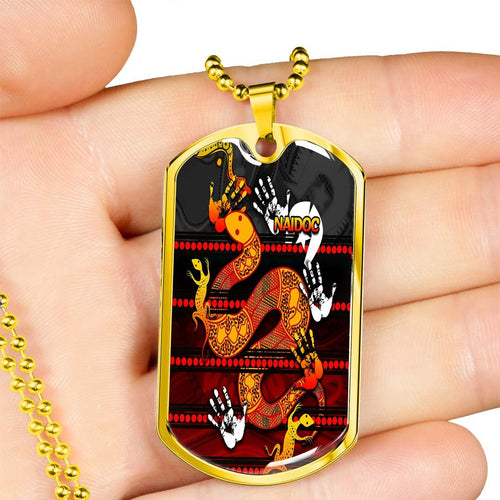 Vibe Hoodie Dog Tag - Parramatta Eels Indigenous Naidoc - Rugby Team Dog Tag