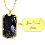 Vibe Hoodie Dog Tag - Penrith Panthers Indigenous Unique - Rugby Team Dog Tag