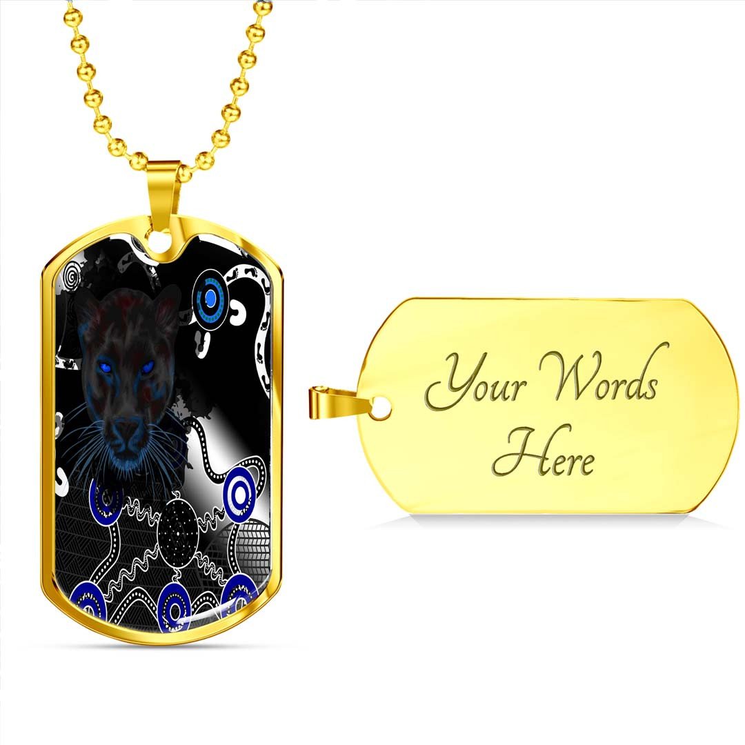 Vibe Hoodie Dog Tag - Penrith Panthers Indigenous Unique - Rugby Team Dog Tag