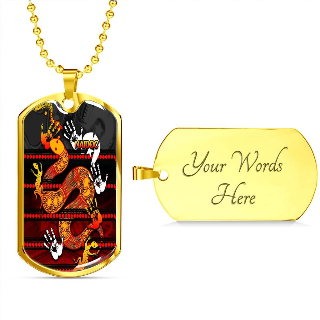 Vibe Hoodie Dog Tag - Parramatta Eels Indigenous Naidoc - Rugby Team Dog Tag
