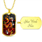 Vibe Hoodie Dog Tag - Parramatta Eels Indigenous Naidoc - Rugby Team Dog Tag
