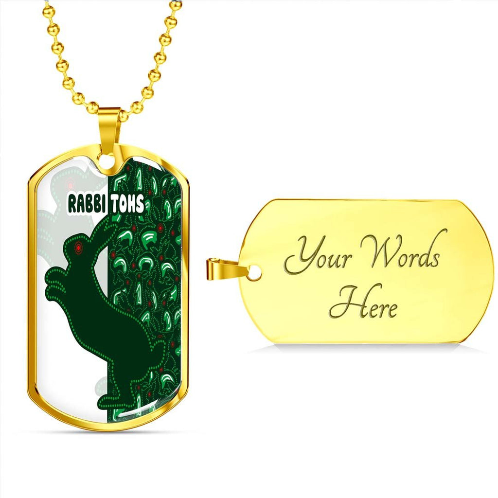 Vibe Hoodie Dog Tag - South Sydney Rabbitohs Indigenous - Rugby Team Dog Tag