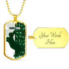 Vibe Hoodie Dog Tag - South Sydney Rabbitohs Indigenous - Rugby Team Dog Tag