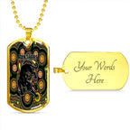 Vibe Hoodie Dog Tag - Penrith Panthers Indigenous New - Rugby Team Dog Tag