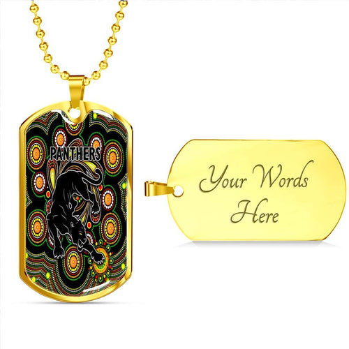 Vibe Hoodie Dog Tag - Penrith Panthers Indigenous New - Rugby Team Dog Tag