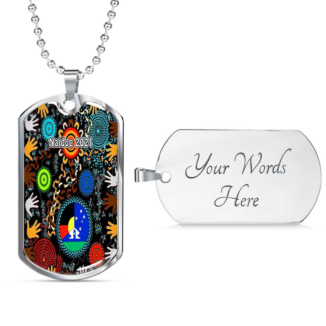 Vibe Hoodie Dog Tag - Indigenous Naidoc 2021 Dog Tag