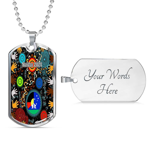 Vibe Hoodie Dog Tag - Indigenous Naidoc 2021 Dog Tag
