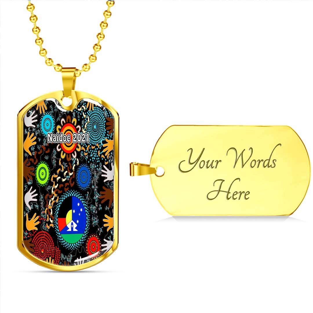 Vibe Hoodie Dog Tag - Indigenous Naidoc 2021 Dog Tag