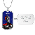 Vibe Hoodie Dog Tag - Newcastle Knights Anzac Day - Rugby Team Dog Tag