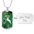 Vibe Hoodie Dog Tag - (Custom) South Sydney Rabbitohs Unique Indigenous- Rugby Team Dog Tag