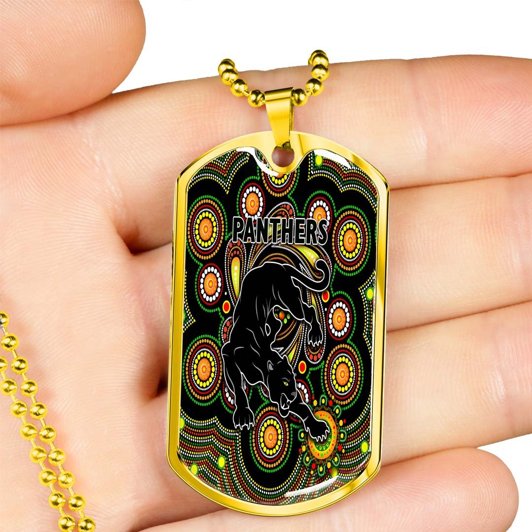 Vibe Hoodie Dog Tag - Penrith Panthers Indigenous New - Rugby Team Dog Tag