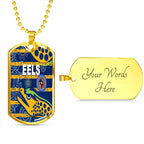 Vibe Hoodie Dog Tag - Parramatta Eels Indigenous Unique - Rugby Team Dog Tag