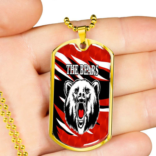 Vibe Hoodie Dog Tag - (Custom) North Sydney Bears Indigenous Limited - Rugby Team Dog Tag