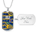 Vibe Hoodie Dog Tag - Parramatta Eels Indigenous Unique - Rugby Team Dog Tag