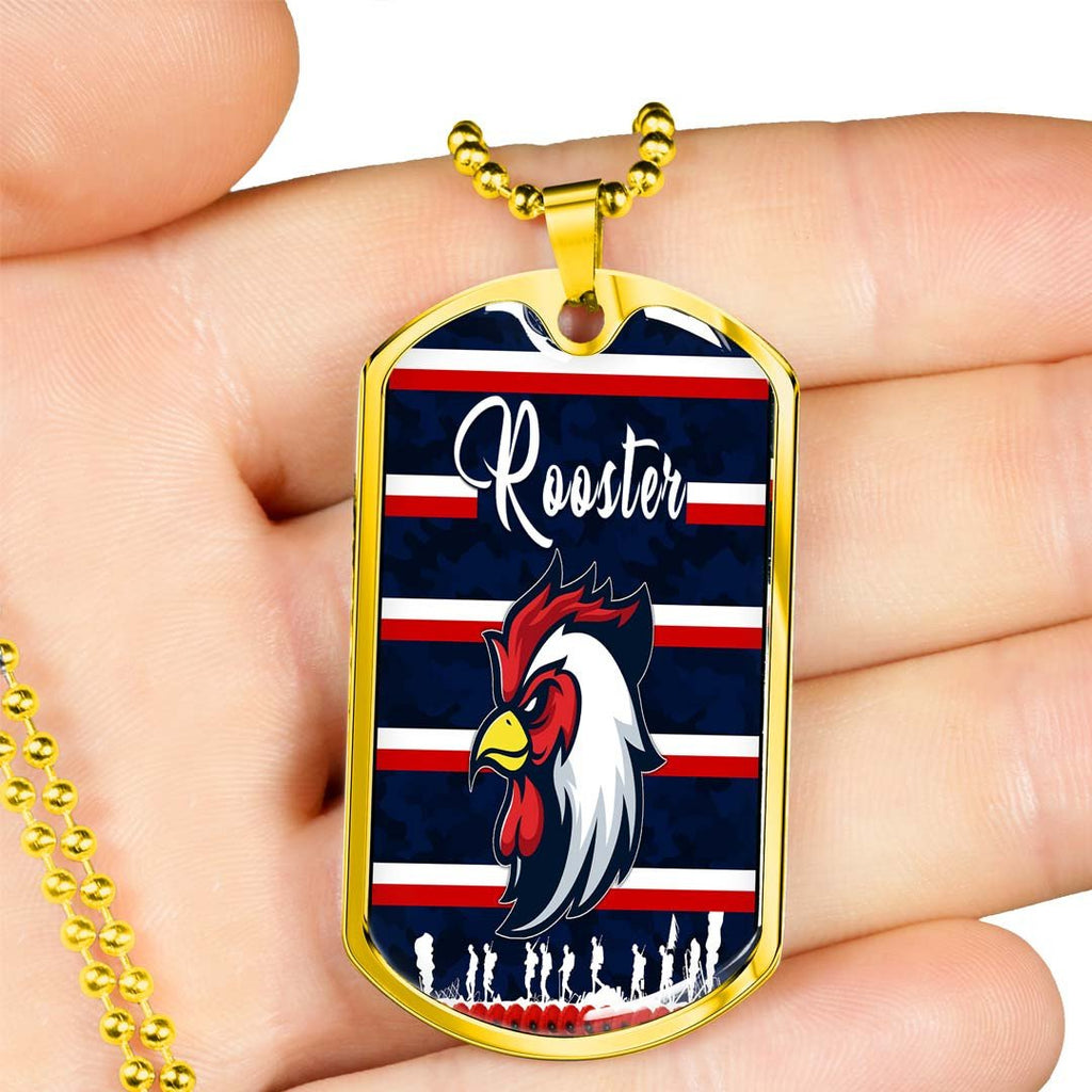 Vibe Hoodie Dog Tag - Sydney Roosters - Rugby Team Dog Tag