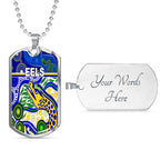 Vibe Hoodie Dog Tag - Parramatta Eels Indigenous Special Blue - Rugby Team Dog Tag