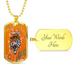 Vibe Hoodie Dog Tag - (Custom) Wests Tigers Unique Indigenous - Rugby Team Dog Tag