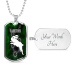 Vibe Hoodie Dog Tag - South Sydney Rabbitohs Vintage Indigenous - Rugby Team Dog Tag
