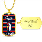 Vibe Hoodie Dog Tag - Sydney Roosters - Rugby Team Dog Tag