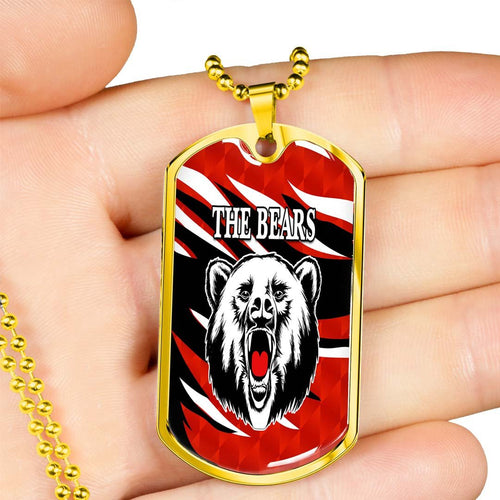 Vibe Hoodie Dog Tag - North Sydney Bears Indigenous Limited - Rugby Team Dog Tag