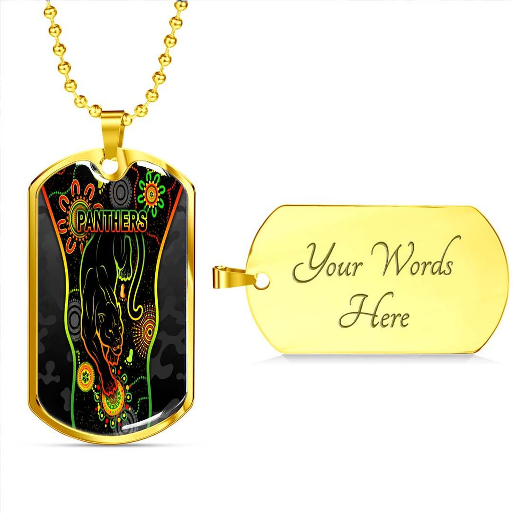 Vibe Hoodie Dog Tag - Penrith Panthers Special Indigenous - Rugby Team Dog Tag