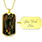 Vibe Hoodie Dog Tag - Penrith Panthers Special Indigenous - Rugby Team Dog Tag