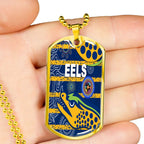 Vibe Hoodie Dog Tag - Parramatta Eels Indigenous Unique - Rugby Team Dog Tag
