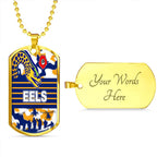 Vibe Hoodie Dog Tag - Parramatta Eels Anzac Day & Camouflag - Rugby Team Dog Tag