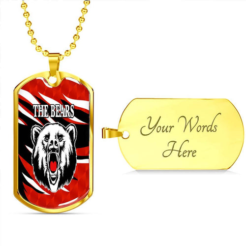 Vibe Hoodie Dog Tag - North Sydney Bears Indigenous Limited - Rugby Team Dog Tag