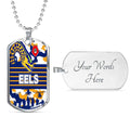 Vibe Hoodie Dog Tag - Parramatta Eels Anzac Day & Camouflag - Rugby Team Dog Tag