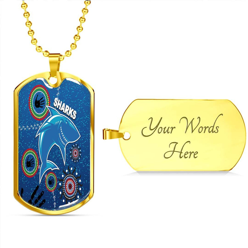 Vibe Hoodie Dog Tag - Cronulla-Sutherland Special Indigenous - Rugby Team Dog Tag