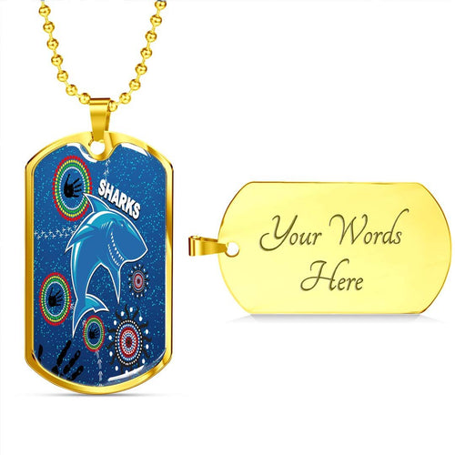 Vibe Hoodie Dog Tag - Cronulla-Sutherland Special Indigenous - Rugby Team Dog Tag
