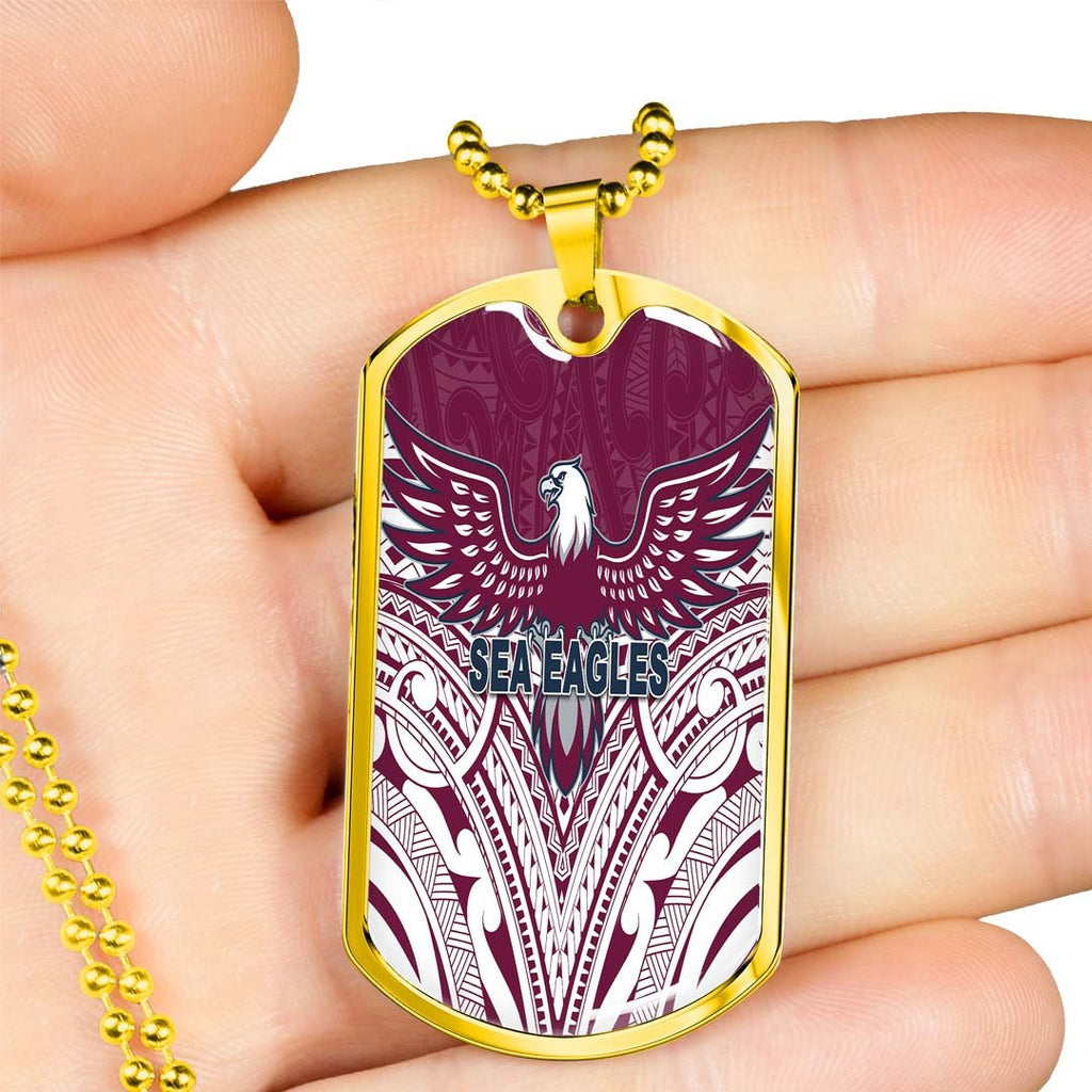 Vibe Hoodie Dog Tag - Manly-Warringah Sea Eagles - Rugby Team Dog Tag