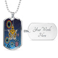 Vibe Hoodie Dog Tag - (Custom) Gold Coast Titans Naidoc Ver. - Rugby Team Dog Tag