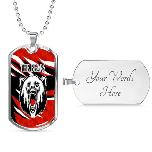 Vibe Hoodie Dog Tag - North Sydney Bears Indigenous Limited - Rugby Team Dog Tag