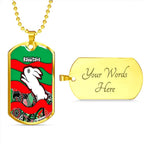 Vibe Hoodie Dog Tag - South Sydney Rabbitohs Indigenous New - Rugby Team Dog Tag