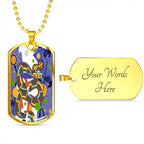 Vibe Hoodie Dog Tag - (Custom) Parramatta Eels Indigenous - Rugby Team Dog Tag