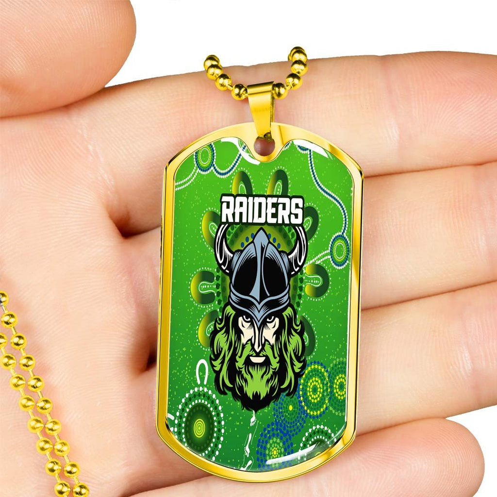 Vibe Hoodie Dog Tag - Canberra Raiders Indigenous New - Rugby Team Dog Tag